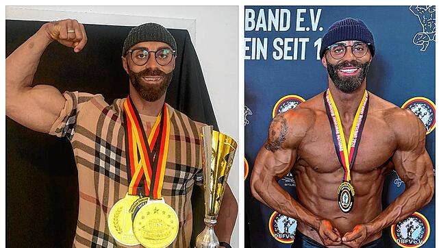 Stark, stärker, Tümpel: Was vor einem Jahr mit einer Diät begann, ist heute zu seinem Leben geworden: Als Bodybuilder hat der Bad ...