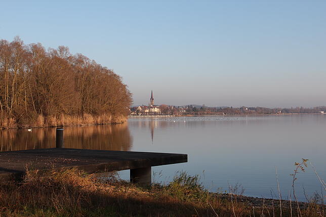 Das Gebiet ist wahrlich privilegiert, vor allem die Aussicht auf Radolfzell ist atemberaubend.