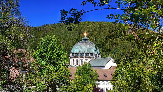 Aussicht auf den &bdquo;Schwarzwälder Dom&ldquo; von St. Blasien.