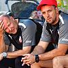 Stinksauer: Trainer Danijel Kovacevic (rechts) ärgert sich darüber, dass es bei den SF Schliengen die Überlegung gibt, gegen die ...