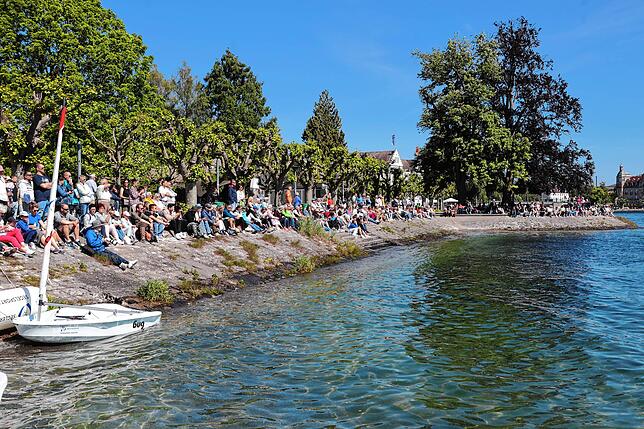 Bild 17: Spektakulär! Die besten Fotos der Wasserski-Show im Konstanzer Trichter