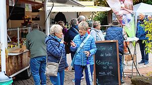 Bild : Regionales lockt auf den Mühlenplatz zum Naturparkmarkt