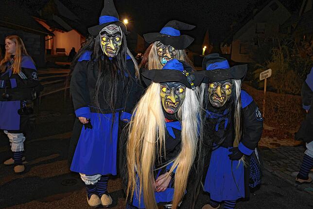 Bild 5: 21. Nachtumzug der Wolfbach-Rolli: Fasnet beginnt mit Vollgas