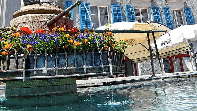Auch der Marktplatzbrunnen in der Laufenburger Altstadt soll verlegt werden. Dagegen sprechen sich vor allem die Narren aus.