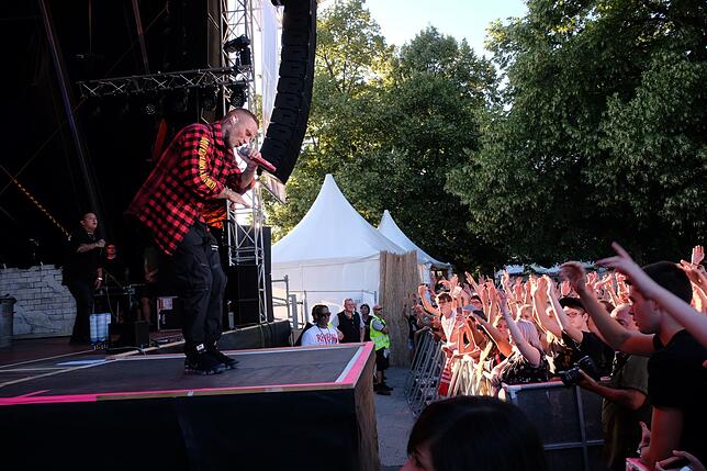 Bild 17: Bilder vom Konzert: Kontra K auf dem Hohentwielfestival