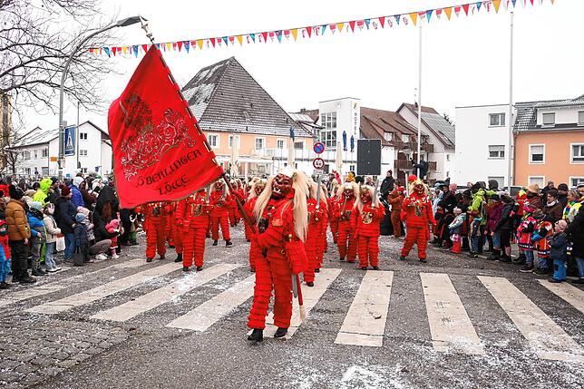 Bild 20: 29 Gruppen beim Jubiläumsumzug in Mühlhofen