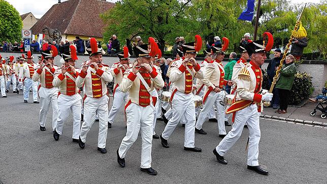 An der traditionellen Markus-Prozession nehmen unter anderem wieder Bürgerwehr und -musik teil.