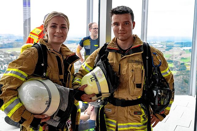 Bild 24: Atemberaubende Höchstleistungen beim Towerrun 2025