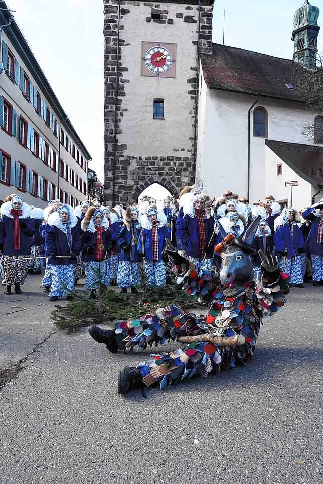 Bild 29: So schön war es am Dienstag beim großen Umzug in Villingen (Teil 1)
