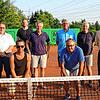 Der Vorstand des Tennisclub Murg-Laufenburg freut sich über die gelungene Fusion mit dem Tennisclub Laufenburg (von links hinten) Martin ...