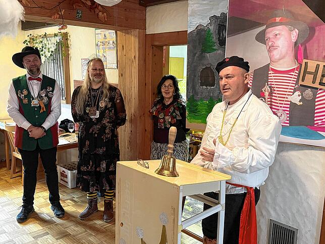 Bild 7: Bilder vom deftigen Zunftmeisterempfang in Kippenhausen