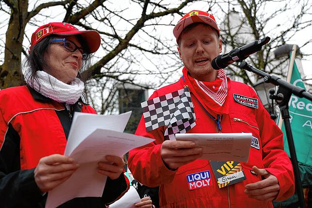 Bild 4: Fasnacht 2025 in Radolfzell: Diese Narren-Bilder zeigen die unvergessliche Machtübernahme