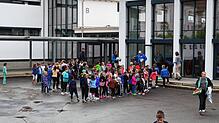Ab 2025 können die Immendinger Grundschüler – hier auf dem Schulhof bei einem Sporttag in Kooperation mit dem TuS – offiziell eine ...