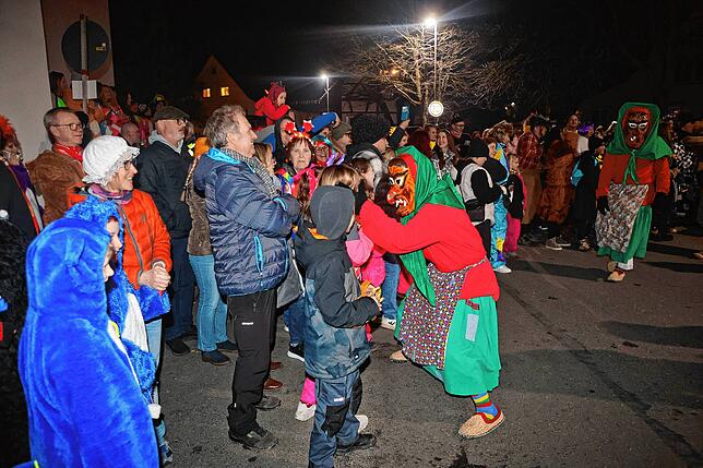 Bild 5: Die schönsten Bilder vom Nachtumzug in Möggingen 2025: 30 Gruppen im närrischen Treiben