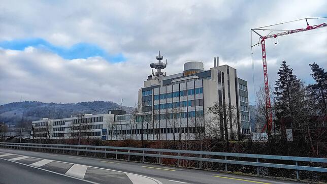Das ehemalige Swissgrid-Gebäude im Schweizer Laufenburg. Von hier aus wurden bis 2018 das Schweizer und große Teile des europäischen ...