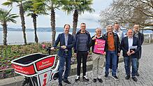 Sie freuen sich auf den Überlinger Frühling (von links): Jürgen Jankowiak (ÜMT), Uwe Zscherp, Reinhard Haas, Gerhard Graf, Andreas ...