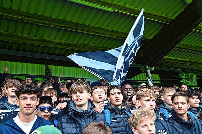 Bild 33: So feiern die Fans den Aufstieg des FC 08 Villingen