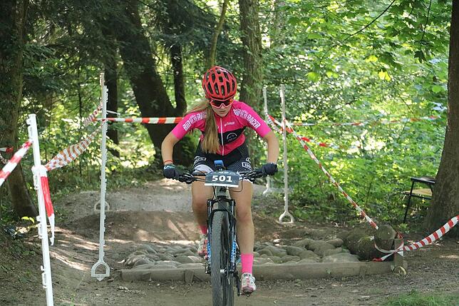 EM-Start: Tina Kreiter aus Wehr vom Singer Racing Team fuhr ebenfalls bei den Rennen in Pila.
