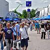 Ein Bild aus vergangenen Zeiten: 2019 schlenderten noch etwa 100.000 Besucher während der Messetage über das Gelände in Schwenningen. ...