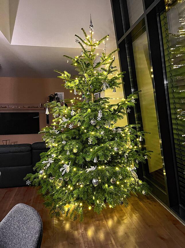 Isabell Siehler schickte dieses Bild ihres Weihnachtsbaums.