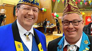 Dass es zum VHN-Treffen närrisch zugeht, davon sind VHN-Präsident Martin Klein und Öflingens Zunftmeister Michael Sutter überzeugt. Das ...