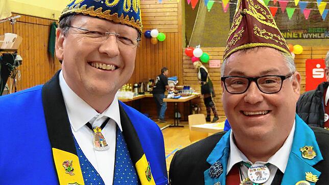Dass es zum VHN-Treffen närrisch zugeht, davon sind VHN-Präsident Martin Klein und Öflingens Zunftmeister Michael Sutter überzeugt. Das ...
