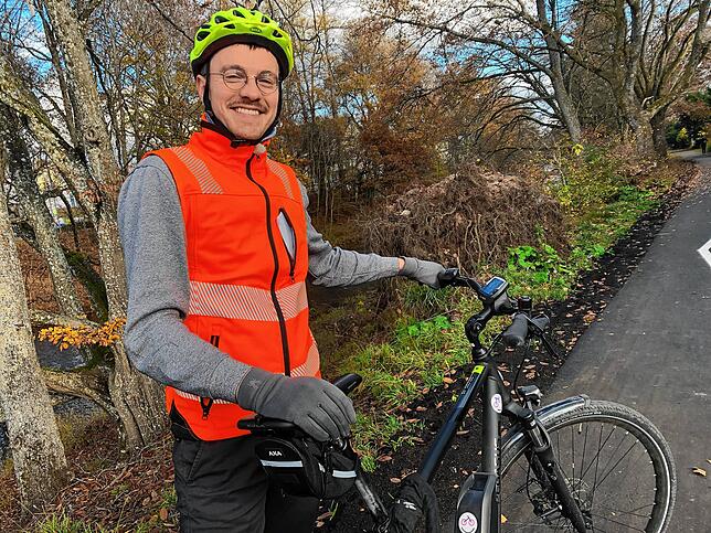 Seit dem 1. Juni ist Ansgar Kundinger Mobilitätsbeauftragter der Stadt VS. Er soll die Kommune fahrradfreundlicher machen.