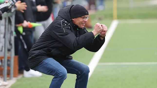 Große Freude bei Trainer Franz Xaver Rech, nachdem der FC Bräunlingen die SG Eintracht Neukirch-Gütenbach besiegt hatte.