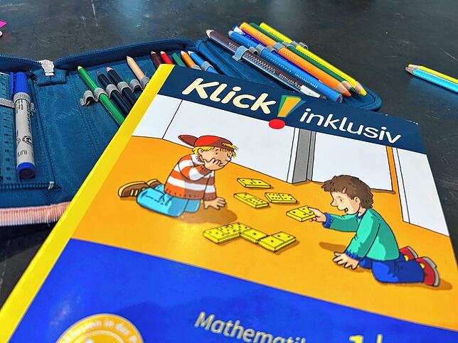 Lenis Schulbücher sind speziell auf die Bedürfnisse von Kindern mit erhöhtem Förderbedarf in inklusivem Unterricht zugeschnitten.