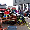 Eine eingeklemmte Person, weitere Vermisste und ein Brand in einer Werkshalle: Viel zu tun für die Salemer Feuerwehr bei der Hauptprobe ...