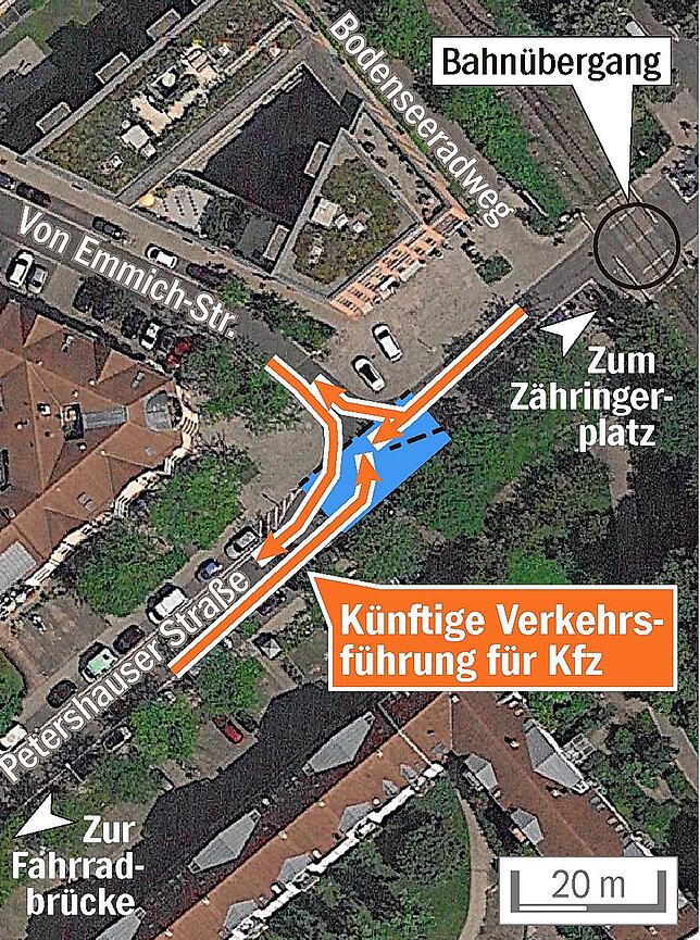 Quelle: Stadt Konstanz, Google Earth, Südkurier-Grafik: Steller