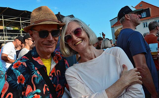 Bild 18: Gute Stimmung beim dritten Konzertabend des Markdorf Open-Air 2025