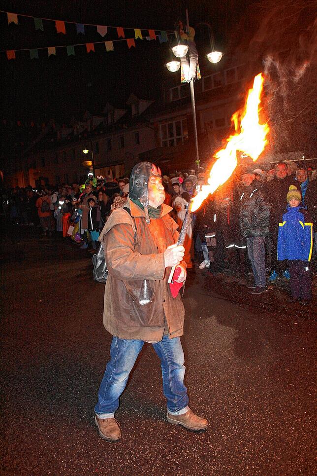 Bild 14: Bilder vom Nachtumzug Görwihl