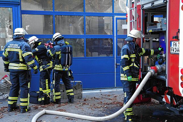 Bild 9: Jahreshauptübung der Feuerwehr Friedrichshafen – exklusive Bilder!