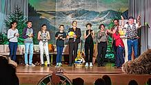 Schlussbild beim ersten alemannischen Poetry-Slam in Bernau. Ende Oktober findet die zweite Auflage in Titisee statt.