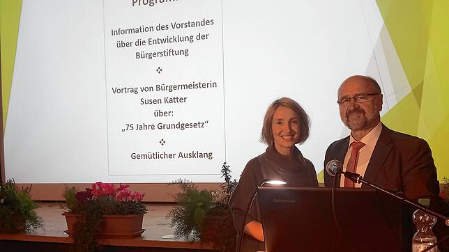In der Adler Post in Stockach lud Wolfgang Kammerlander, Vorsitzender der Bürgerstiftung Stockach, zur jährlichen ...