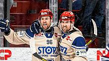 Bleiben den Schwenninger Wild Wings kommende Saison erhalten: Die Brüder Tyson (links) und Tylor Spink.