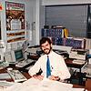 Unser Bild zeigt Hans-Jürgen Götz in seinem Büro bei der Firma IBM in den USA. Dort kümmerte er sich vornehmlich darum, das neue ...