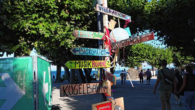Bild 35: Nach dem Stadtgartenfest ist vor dem Seenachtfest! Alle Bilder vom letzten Festtag