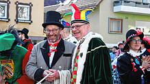 Bild : Kinderumzug und Setzen des Kindernarrenbaums in Stockach (Teil 2)