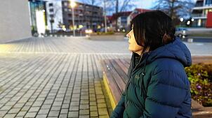 Hier ereignete sich der Vorfall, in den Katja Rakel eingriff: vor dem Edeka in der Schlossseeallee in Salem. Die 57-Jährige, die ...
