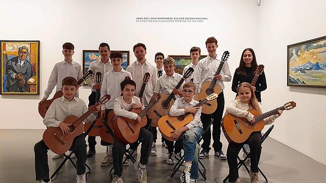 Das Ensemble Gitarrissimo der Jugendmusikschule Singen gestaltet den Auftakt der neuen Reihe „Museum meets Music“ im Kunstmuseum Singen. ...