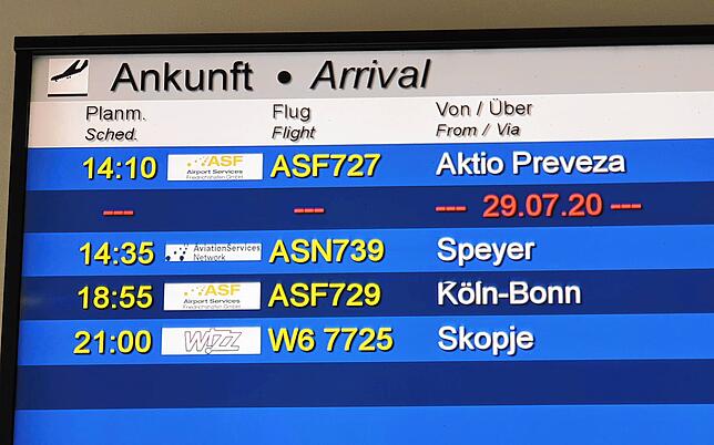 Bild 1: Corona-Tests wird es bald auch am Bodensee-Airport geben