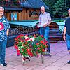 Beratungen über die Gestaltung des Narrenkonvents in Grafenhausen (von links): Narrenmeister Klaus-Peter Klein (VON), Bürgermeister ...