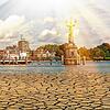 Der Klimanotstand als Menetekel: Die Animation des Bodensees ohne Wasser bedient diese Schreckensvision. Die Konstanzer Stadträte wollen ...