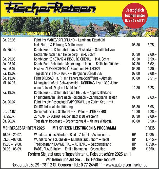 Bild 2: 50 Jahre Gesamtgemeinde Königsfeld: Von Benefizkonzert bis Blaulichtschau
