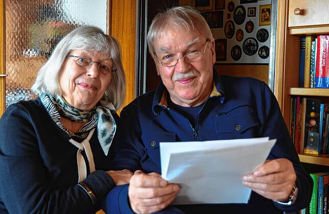 Der Dank an alle Spender liegt Christel und Günther Wieth ganz besonders am Herzen.