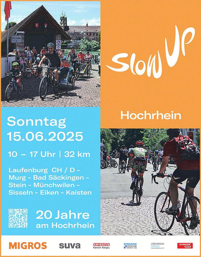 Bild 2: Slow-Up Hochrhein: 32 autofreie Kilometer mit Spaß