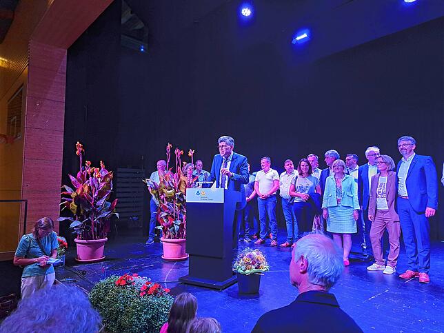 Bild 17: Martin Gruner gewinnt OB-Wahl – In der Stadthalle wird gefeiert