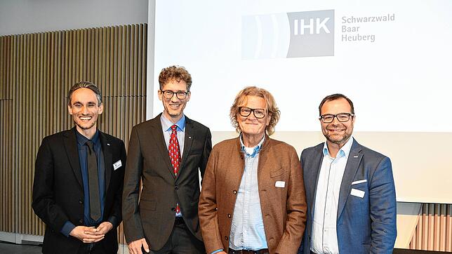 Sie stecken hinter dem zweiten Unternehmerbrunch von IHK Schwarzwald-Baar-Heuberg und Gewerbeverband Oberzentrum (GVO): Philipp ...